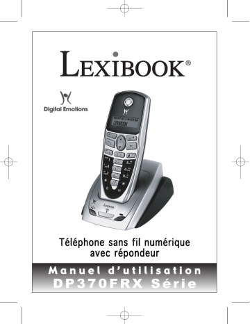 Manuel du propriétaire | Lexibook DP370FRX Manuel utilisateur | Fixfr