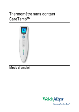 Welch Allyn CareTemp Manuel utilisateur