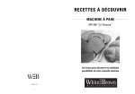 White Brown MP 546 Recettes avec l'IA + PDF