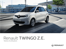 Renault Nouvelle Twingo Electric Manuel utilisateur