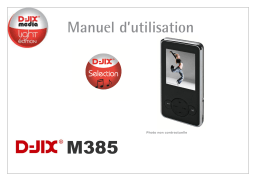 D-JIX M385 FM Manuel utilisateur