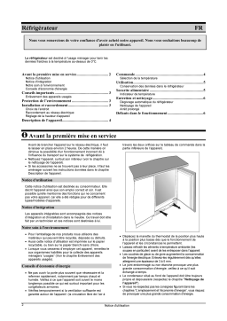 Fagor FIS-830 Manuel utilisateur