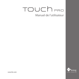 HTC Touch Pro Mode d'emploi