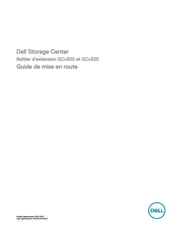 Dell Storage SCv320 storage Guide de démarrage rapide | Fixfr