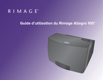 Rimage Allegro 100 Mode d'emploi | Fixfr