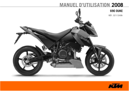 KTM 690 DUKE Manuel utilisateur