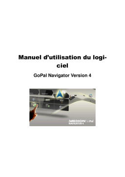 Medion GoPal Navigator v4 update Manuel utilisateur