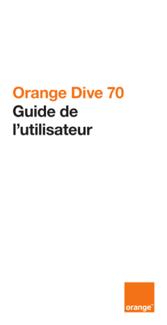 Mode d'emploi | ORANGE Dive 70 Manuel utilisateur | Fixfr