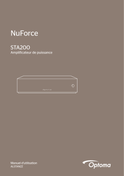 NuForce STA200 Manuel du propriétaire