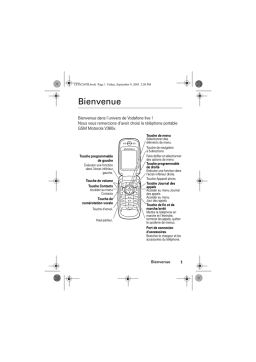 Motorola V360v Manuel utilisateur