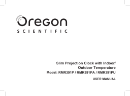 Oregon Scientific RMR391P Manuel utilisateur