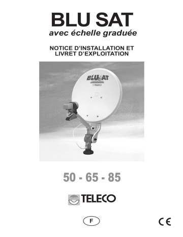 Teleco Blu Sat Manuel utilisateur | Fixfr