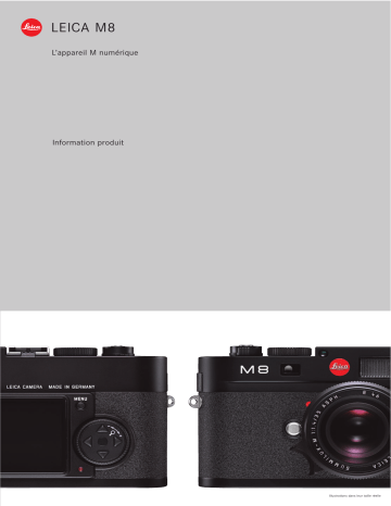 Manuel du propriétaire | Leica M8 Manuel utilisateur | Fixfr