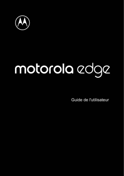 Motorola Edge Manuel utilisateur