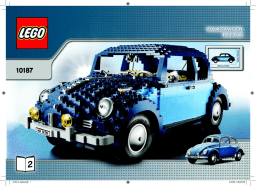 Lego 10187 Build the classic Volkswagen Beetle! Manuel utilisateur