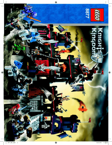 Guide d'installation | Lego 8877 Vladek's Dark Fortress Manuel utilisateur | Fixfr