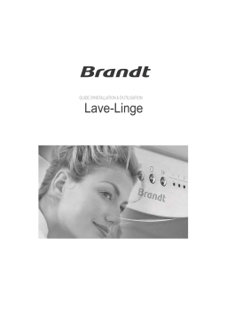 Brandt BWF582WWE Manuel utilisateur