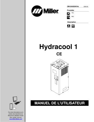 MK522004D | Manuel du propriétaire | Miller HYDRACOOL 1 CE Manuel utilisateur | Fixfr