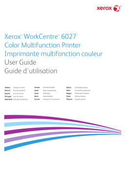 Xerox 6027 WorkCentre Mode d'emploi