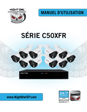 NIGHT OWL C50XFR Series Manuel utilisateur | Fixfr