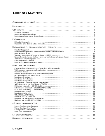 Manuel du propriétaire | Medion MD 81290 Manuel utilisateur | Fixfr