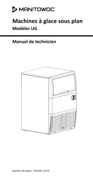 Manitowoc Ice Sotto - UG Series Technician's Handbook Manuel utilisateur