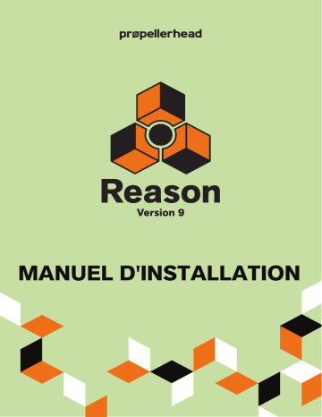 Propellerhead Reason 9.5 Manuel utilisateur | Fixfr
