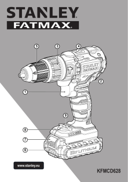 Stanley fatmax KFMCD628D2K-QW Manuel utilisateur