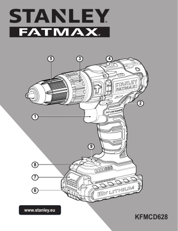 Stanley fatmax KFMCD628D2K-QW Manuel utilisateur | Fixfr