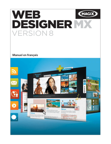 MAGIX Web Designer MX 8.0 Manuel utilisateur | Fixfr