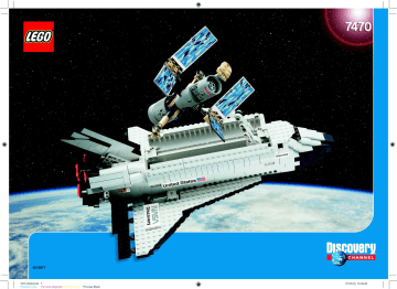 Guide d'installation | Lego 7470 Space Shuttle Discovery Manuel utilisateur | Fixfr