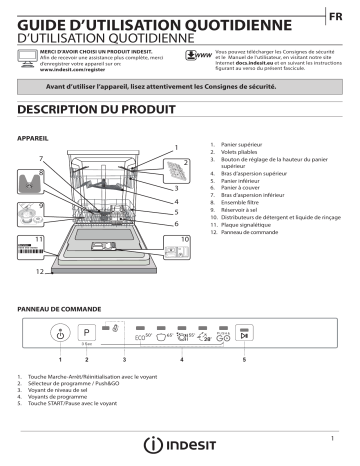 Mode d'emploi | Whirlpool DIE 2B19 A Manuel utilisateur | Fixfr