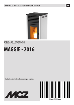 MCZ MAGGIE - 2016 Manuel utilisateur