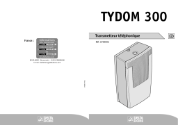 DELTA DORE TYDOM 300 Manuel utilisateur