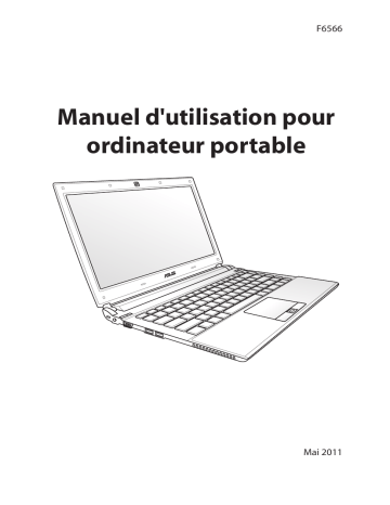 Manuel du propriétaire | Asus U84SG Manuel utilisateur | Fixfr