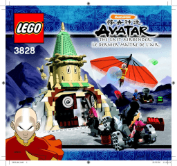 Lego 3828 Air Temple Manuel utilisateur