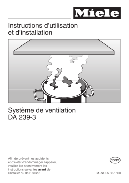 Miele DA 239-3 Manuel utilisateur