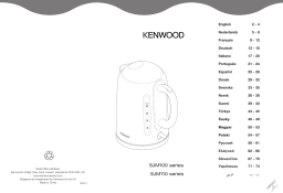 Kenwood SJM110 Bouilloire Manuel utilisateur