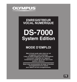 Olympus DS 7000 Mode d'emploi