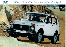 Lada NIVA 4X4 Manuel utilisateur