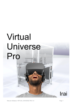 VIRTUAL Universe Pro 3.0 Manuel utilisateur