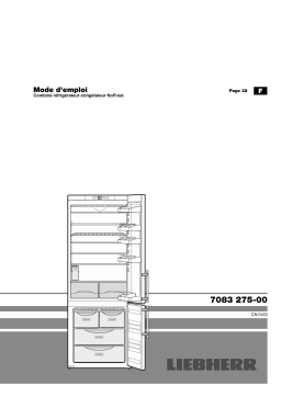 Liebherr CNESF 5113-2 15J Manuel utilisateur