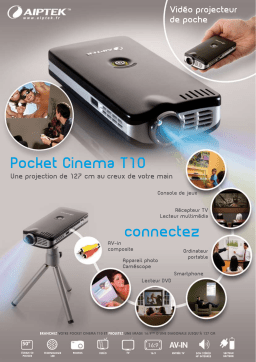 AIPTEK POCKET CINEMA T10 Manuel utilisateur