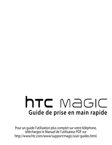 HTC Magic vodafone Manuel utilisateur | Fixfr