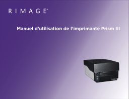 Rimage Prism III Mode d'emploi