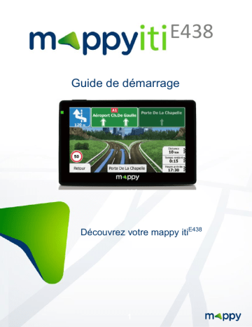 Manuel du propriétaire | MAPPY ITI E438ITI E438T Manuel utilisateur | Fixfr