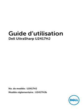 Dell U2417HJ electronics accessory Manuel utilisateur | Fixfr