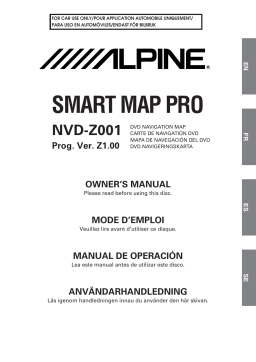 Alpine NVD-Z001 Manuel utilisateur