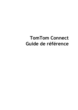 TomTom Connect LIVE Manuel utilisateur