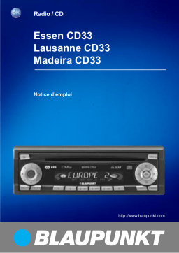 Blaupunkt Lausanne CD33 Manuel utilisateur